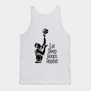 Eat Sleep Hoops Repeat Tank Top